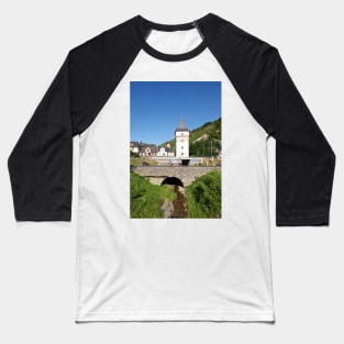 Old town, Bacharach, Middle Rhine, Rhine Baseball T-Shirt